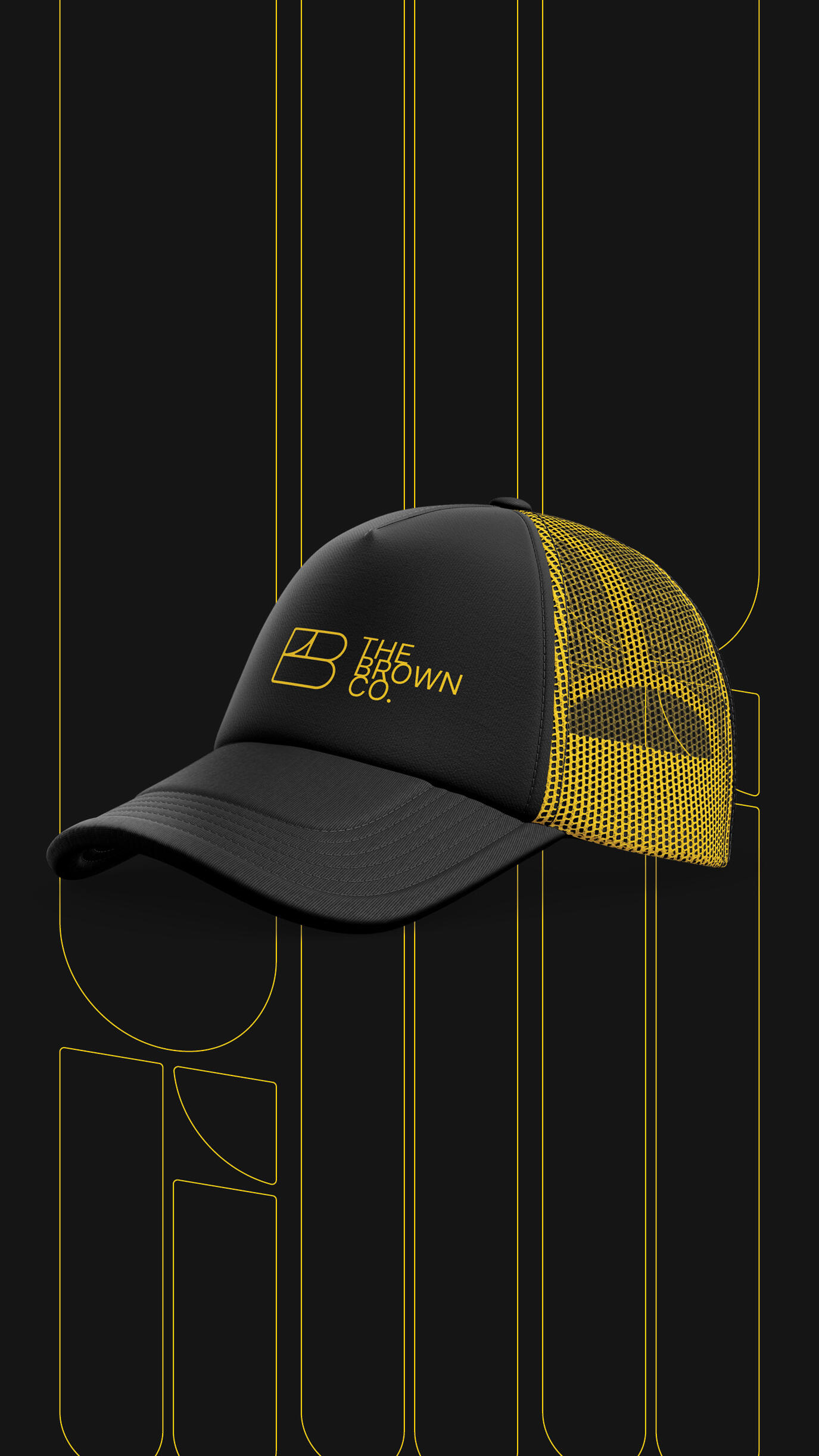 Embroidered Trucker Cap